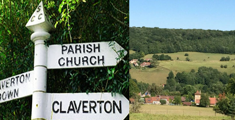 Claverton Village sign 