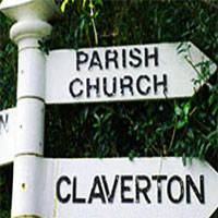 Claverton Parish Sign